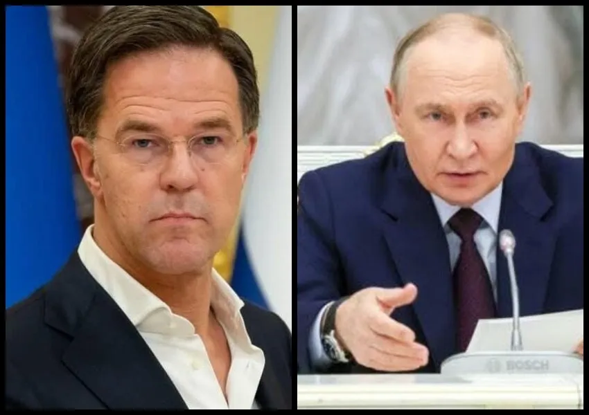 Putin Mark Rutte Mark Rutte râde de Vladimir Putin. Amenințările liderului de la Kremlin ...