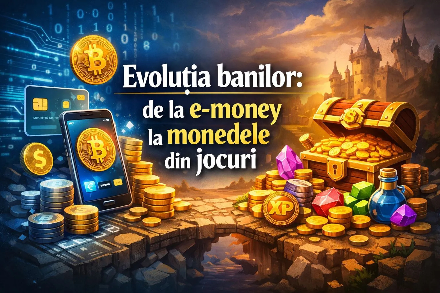Poza pentru articolul [P]Evoluția banilor: de la e-money la monedele din jocuri
