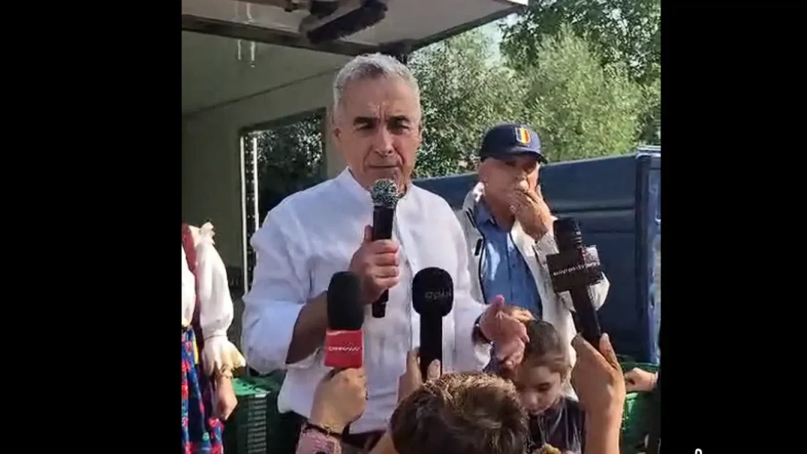 Călin Georgescu, discurs cu accente mistice la Cisnădie. Promovează produsele autohtone