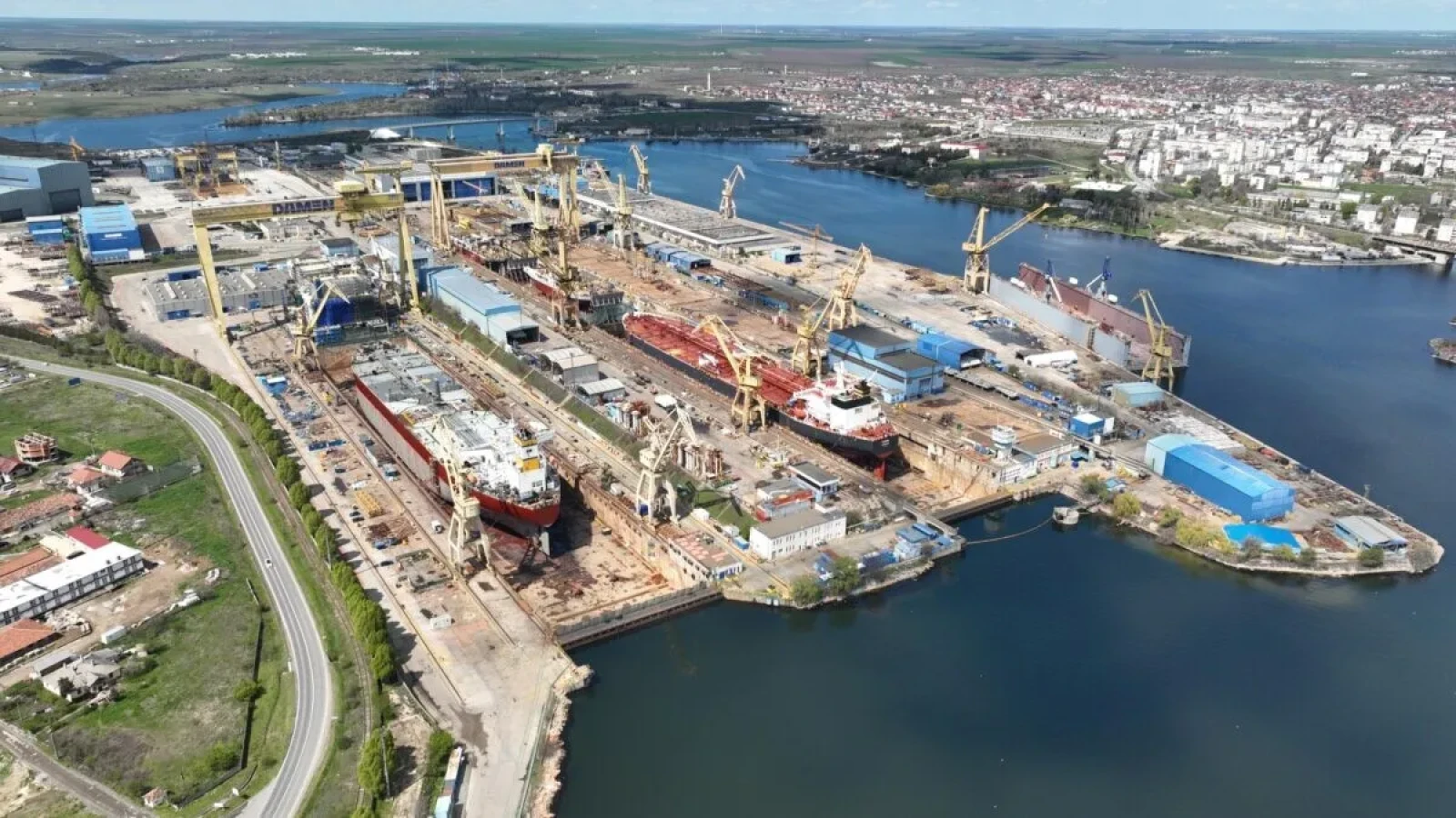 A treia licitație pentru vânzarea Șantierului Naval Damen Mangalia — niciun ofertant. Prețul rămâne 184 milioane euro